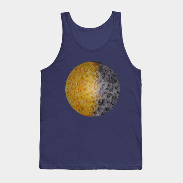 Planet Mercury Tank Top by drawnexplore